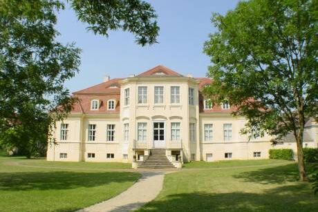 Gartenansicht des Herrenhaus Reckahn C Siebrecht