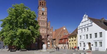 Rathaus am Altstadt Markt in Brandenburg an der Havel © Boettcher