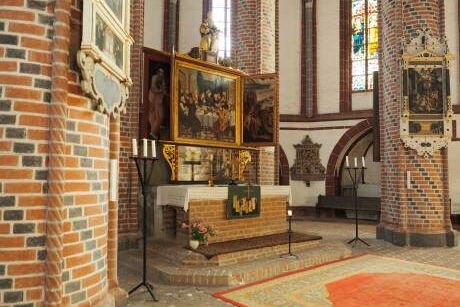 Altar der Gotthardtkirche in Brandenburg an der Havel © STG