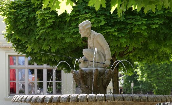 Bollmannbrunnen in Brandenburg an der Havel © Boettcher