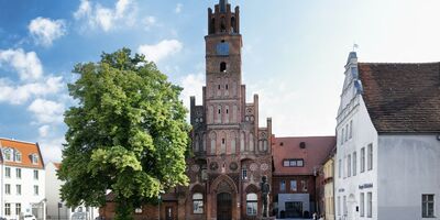 Rathaus am Altstadt Markt in Brandenburg an der Havel © Boettcher