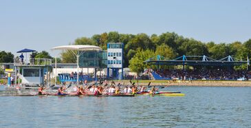 Kanu WM auf dem Beetzsee in Brandenburg an der Havel © Regattastrecke