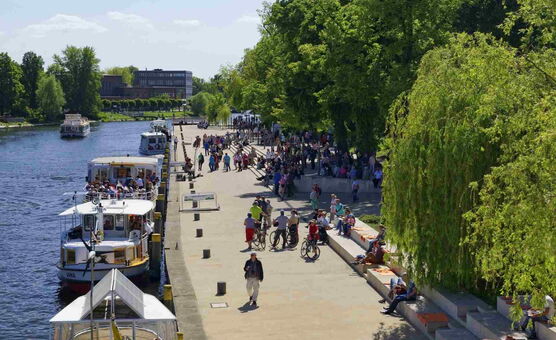 Anleger Salzhofufer in Brandenburg an der Havel © Ulf Boettcher