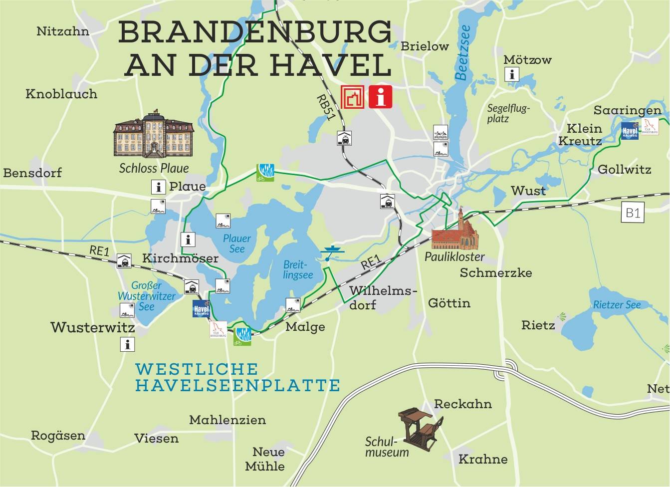 Radfahren in Brandenburg an der Havel - Willkommen in Brandenburg an