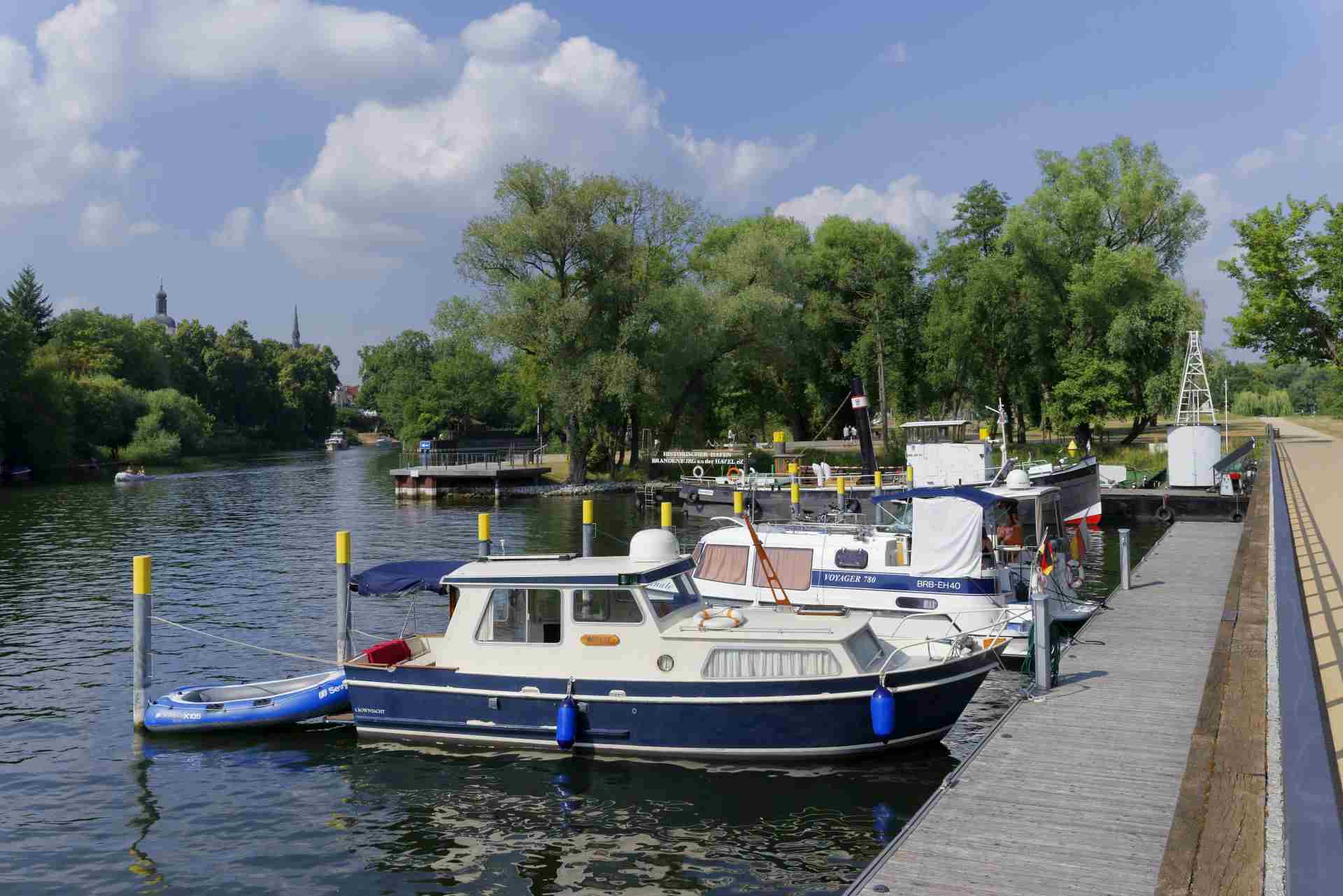 Anleger Werft in Brandenburg an der Havel  © Boettcher