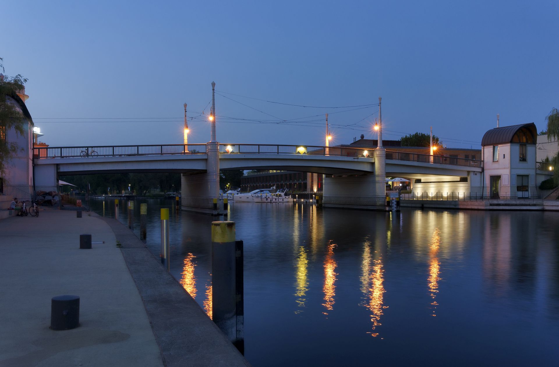 Jahrtausendbrücke in Brandenburg an der Havel © Boettcher